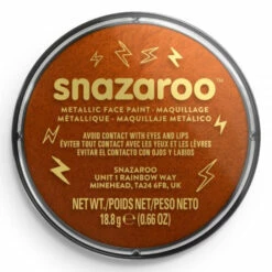 Snazaroo Face Paint Metallic Copper
