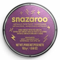 Snazaroo Face Paint, Metallic Purple