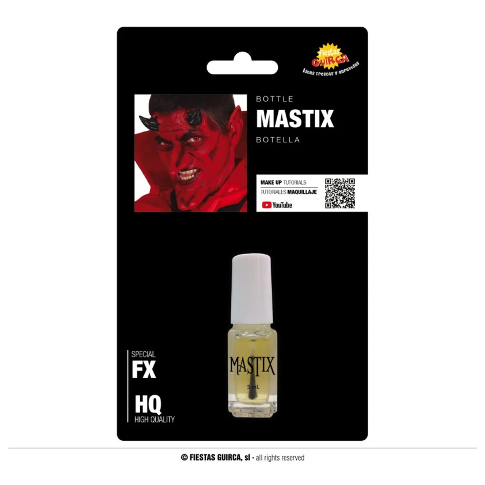Spirit Gum Mastric Bottle 5ml 3 Spirit Gum Mastric Bottle 5ml