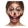 Face Clown Temporary Tattoos