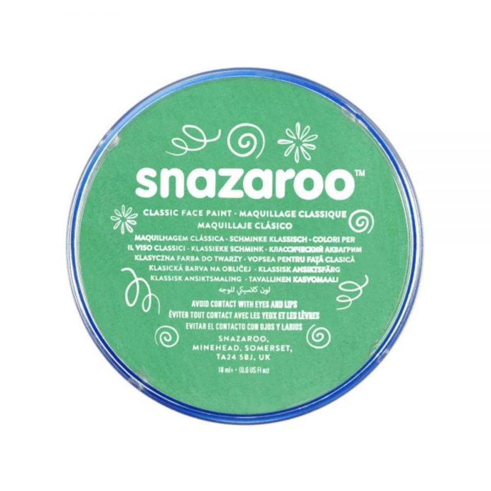 Snazaroo Face Paint, Bright Green 3 Snazaroo Face Paint, Bright Green