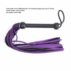 Black And Purple Leather Whip -Snazaroo Shop 2987217374 1557592402 dbbd7eaf99