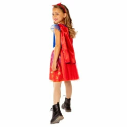 Supergirl Dress Deluxe Costume -Snazaroo Shop 301229 2 ac4c41d7fb