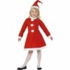 Smiffys Santa Girl Costume -Snazaroo Shop 38385 10c11d62b8