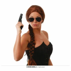 Plaited Wig, Brown -Snazaroo Shop 4227 2 e03cf5f031