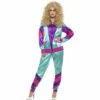 Smiffys 80s Height Of Fashion Shell Suit Costume, Purple -Snazaroo Shop 43130 d207d9f2c0
