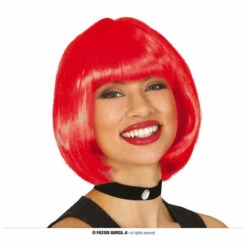 Red Bob Wig