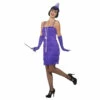 Smiffys Flapper Costume Purple -Snazaroo Shop 45500 57d94b0f59