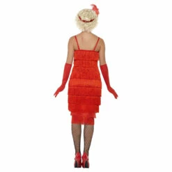 Smiffys Flapper Costume Red -Snazaroo Shop 45501 2 6ae96e0917