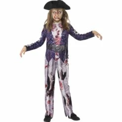 Smiffys Deluxe Jolly Rotten Pirate Girl Costume