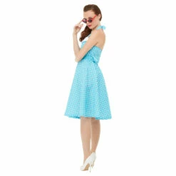 Smiffys 50s Pin Up Costume, Blue -Snazaroo Shop 47785 s 2000x 24e26ada92