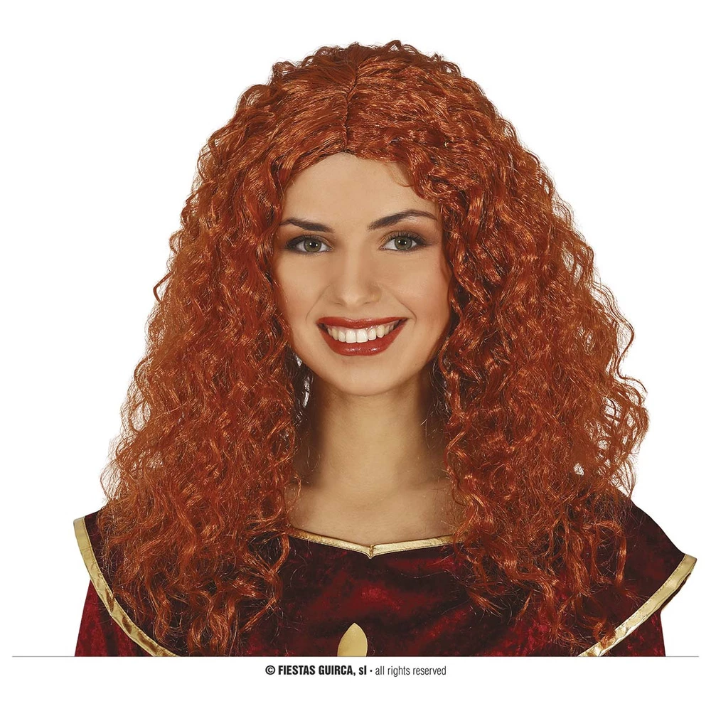 Ginger Frizzy Hair Wig 3 Ginger Frizzy Hair Wig
