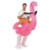 Smiffys Inflatable Ride Em Flamingo Costume, Pink -Snazaroo Shop 50962 d0632aeb0d