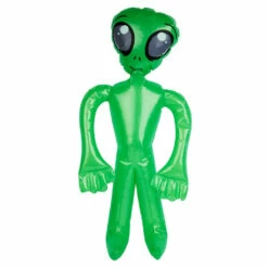 Smiffys Inflatable Alien, Green