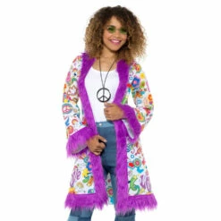 Smiffys 60s Groovy Hippie Coat