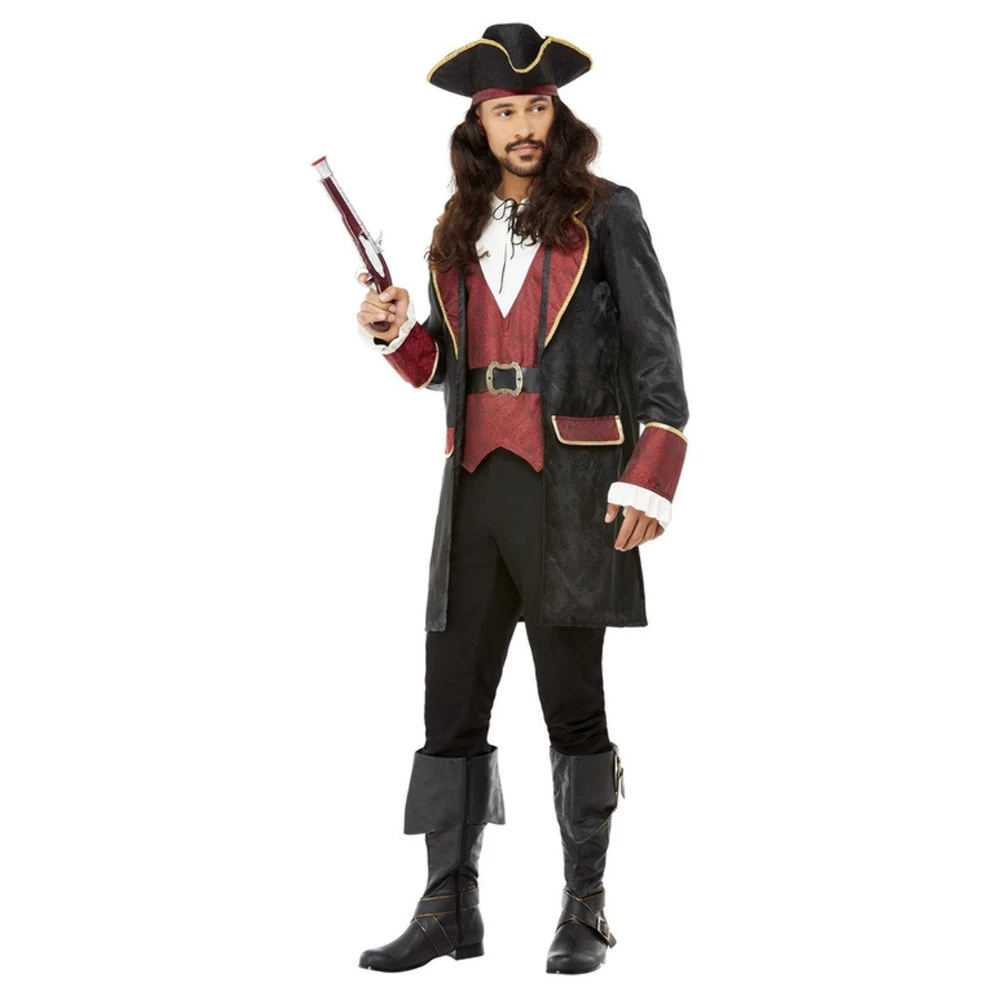 Smiffys Deluxe Swashbuckler Pirate Costume 3 Smiffys Deluxe Swashbuckler Pirate Costume