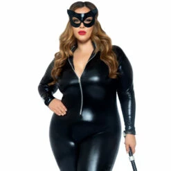 LEG AVENUE Zipper Front Catsuit Costume -Snazaroo Shop 85047x 001 05 e5489a5f94