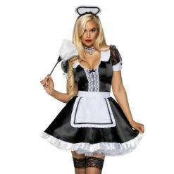 LEG AVENUE Classic French Maid Costume