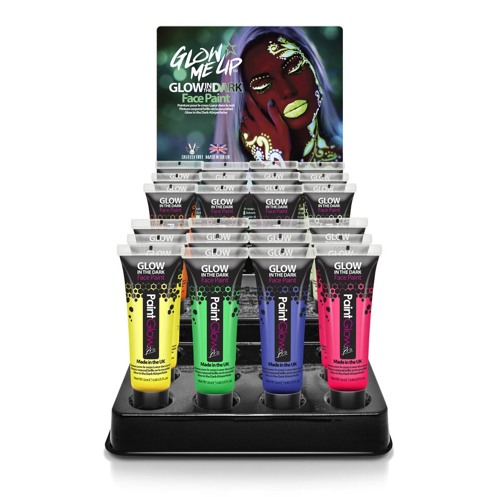 PaintGlow Glow In The Dark Make Up 12ml Pink 4 PaintGlow Glow In The Dark Make Up 12ml Pink - Image 2
