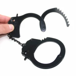 Metal Handcuffs, Black -Snazaroo Shop dc641efe008614d08daa7fd80996ee3 92e9cc34f1