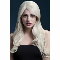 Smiffys Fever Nicole Wig, Blonde