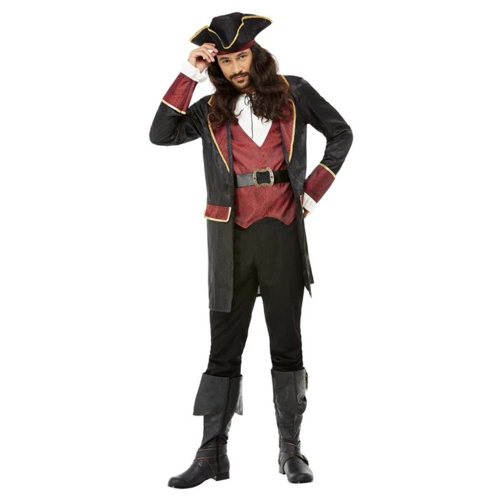 Smiffys Deluxe Swashbuckler Pirate Costume 4 Smiffys Deluxe Swashbuckler Pirate Costume - Image 2