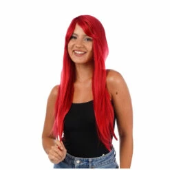 Red Long Wig