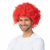 Afro Wig, Red -Snazaroo Shop st6180 3484 0b7bd22562