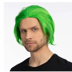 Green Villain Wig